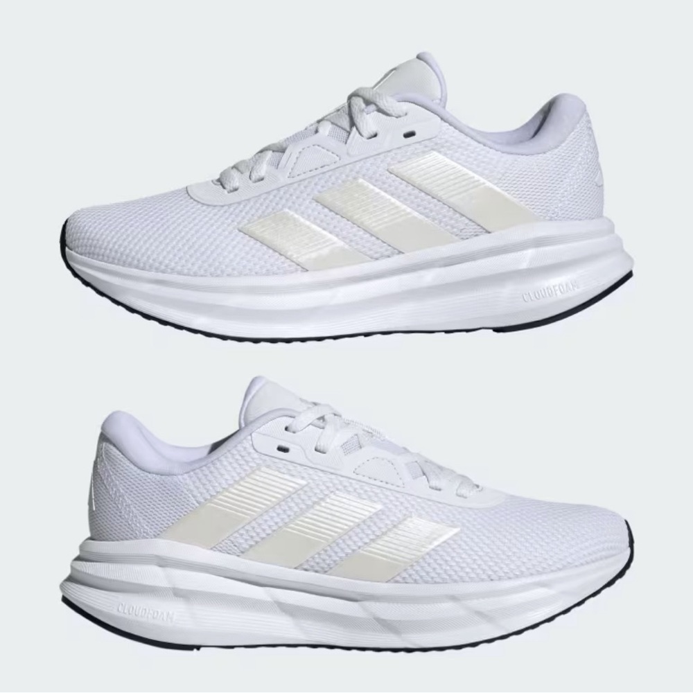 Adidas Galaxy 7 NWT NEW Cloudfoam Running Shoes Sneakers Size 9 White Women’s